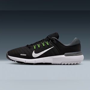 New Nike Free Golf NN Golf Shoes $135 Black/Iron Grey/Volt/White Multiple sizes